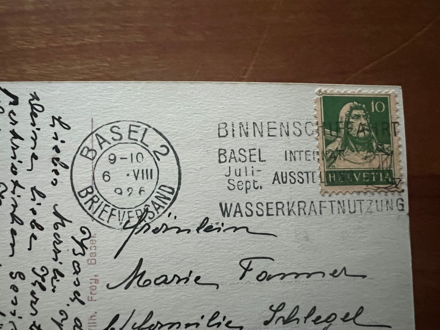 Cartes postales: AK  1926 Basel Töchterschule      (G2709) – D'occasion à Hinwil par Sidi4 1
