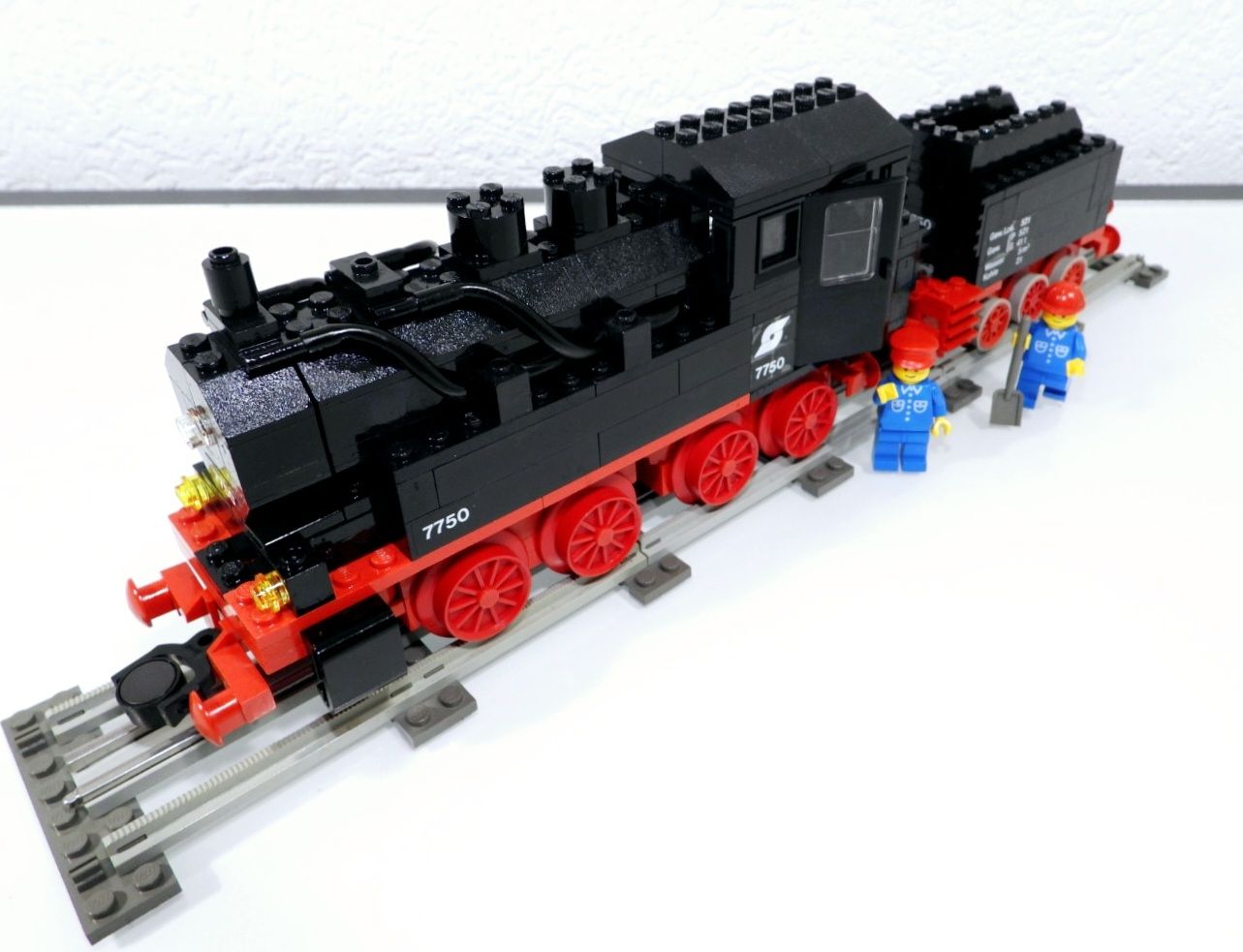Lego Kit di costruzioni: LEGO 12 VOLT EISENBAHN 7750 GROSSE DAMPFLOK MIT TENDER – Usato da Turbenthal venduto da Ddanuh 8
