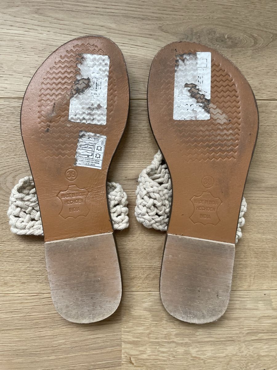 Scarpe da donna: Leather & macrame 39 Tbar sandals – Usato da Embrach venduto da lau_2gtp 1