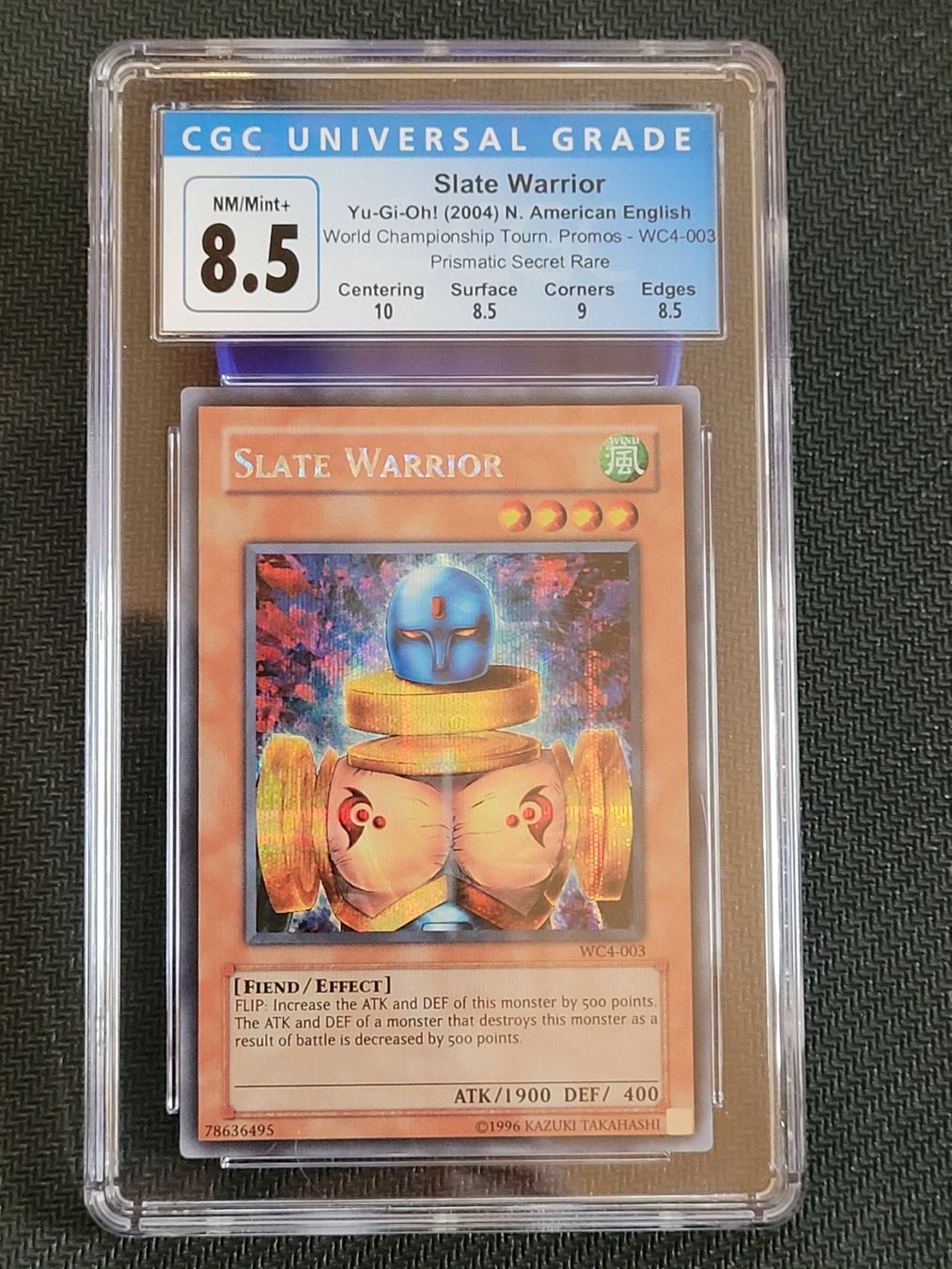 Cartoline: Yugioh Slate Warrior Grading Card/CGC/PSA – Nuovo (secondo la descrizione) da Oberglatt ZH venduto da Secvtor