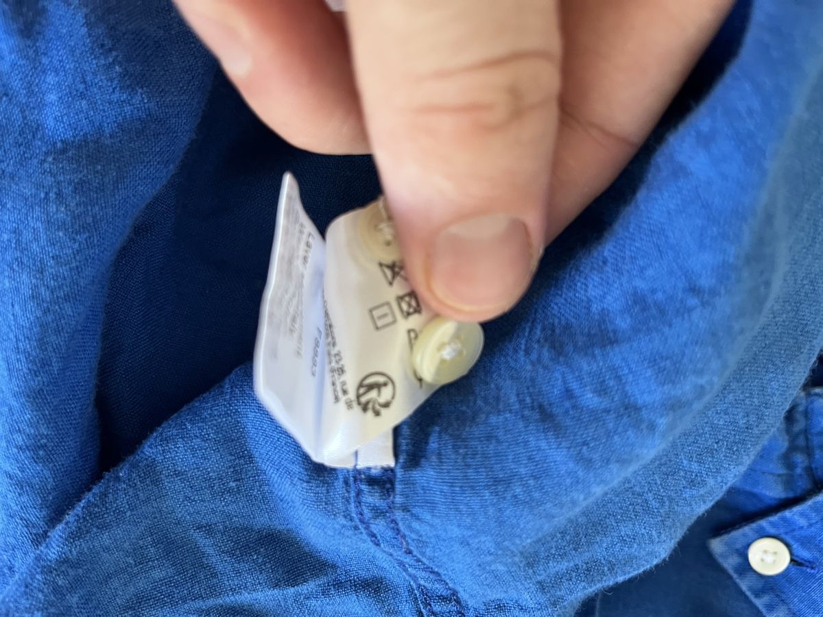 Lacoste Chemises: Lacoste Hemd Blau Grösse L Leinen Regular Fit – D'occasion à Lausanne par Danash 6