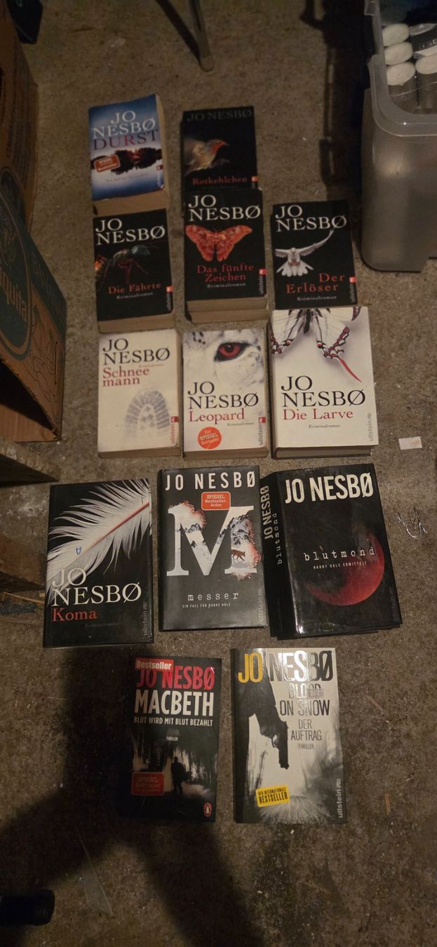 Bücher: Jo Nesbo Buchreihe – Gebraucht aus Thun von monimoni80