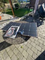 Solaranlage mit 2 Panel