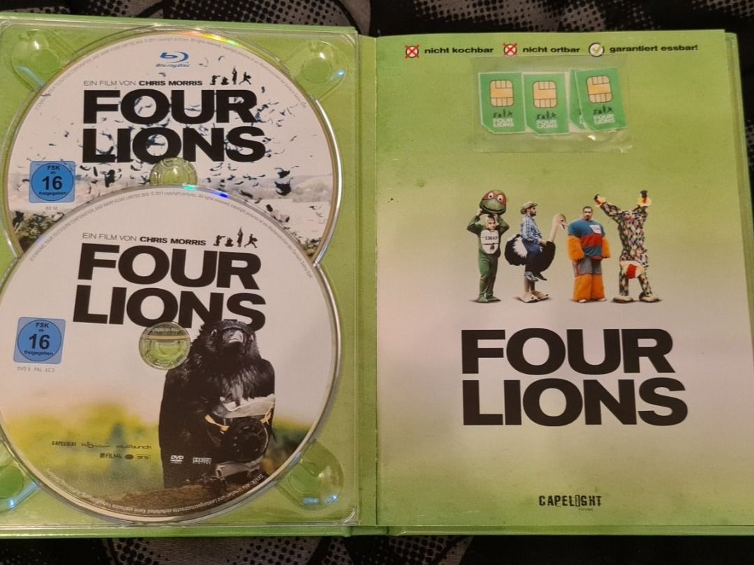 Tous les DVDs: Four Lions Mediabook – Neuf (Voir description) à Oberkirch LU par ThE_CoLLecTor666 2