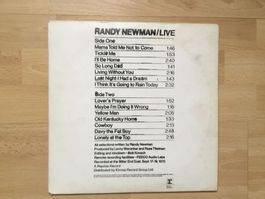 Randy Newmann / Live