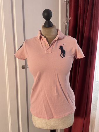 Ralph Lauren Polo Shirts Damen Set rosa dunkelblau Gr. S