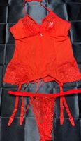 Completo intimo rosso passione-1size-unisex-nuovo!