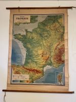 Carte de la France d'école, 1951