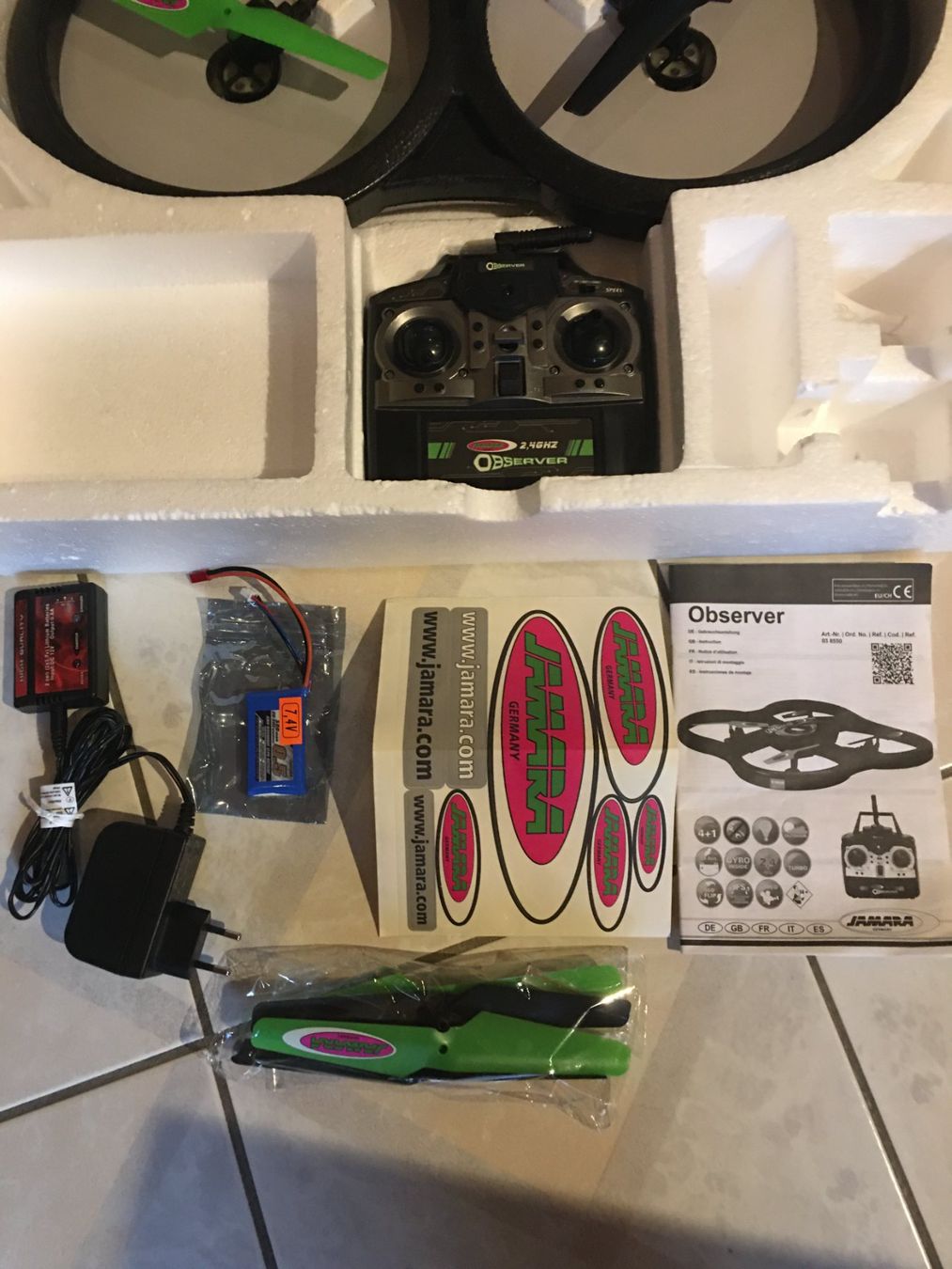 Modellismo RC: DRONE  OBSERVER  JAMARA  2.4 GHz – Usato da Apples venduto da Gasscret 4