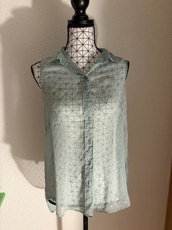 Sommerliche, hellgrüne Bluse Grösse 36 Top