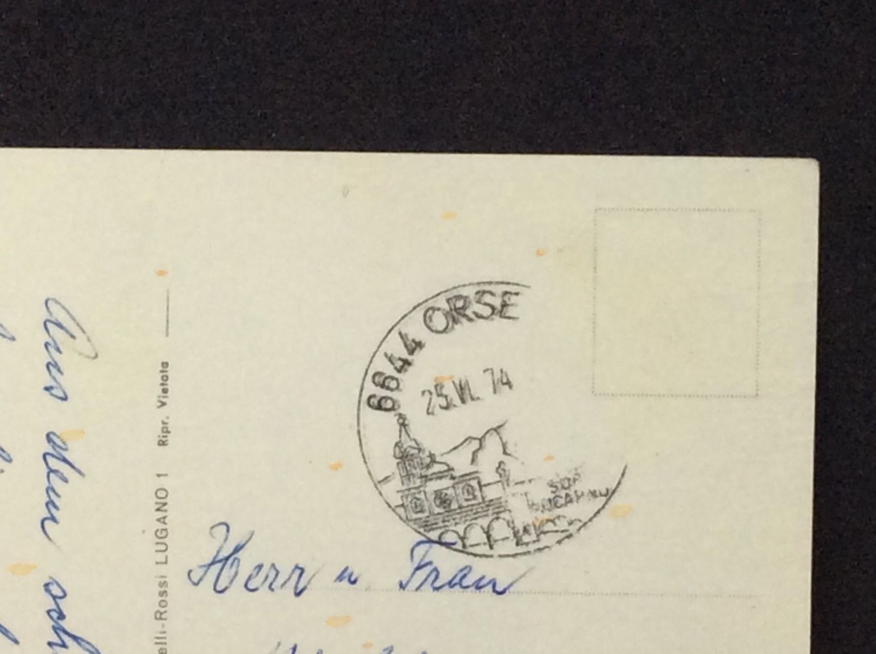 Cartoline postali: Locarno - Lage Maggiore – Usato da Widnau venduto da Brusi9 1