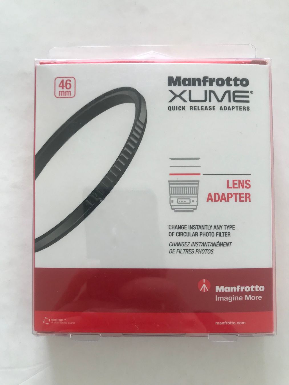 Manfrotto Foto-Adapter: Manfrotto XUME lens adapter 46 – Neu und originalverpackt aus Zürich von eab_q7vx
