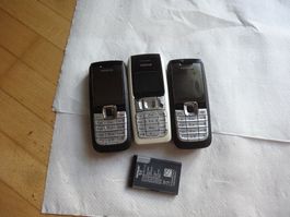 3 STK ANTIK NOKIA HANDY-MIT EIN BATRY.OHNE LADEGERAT-LÄÜFT