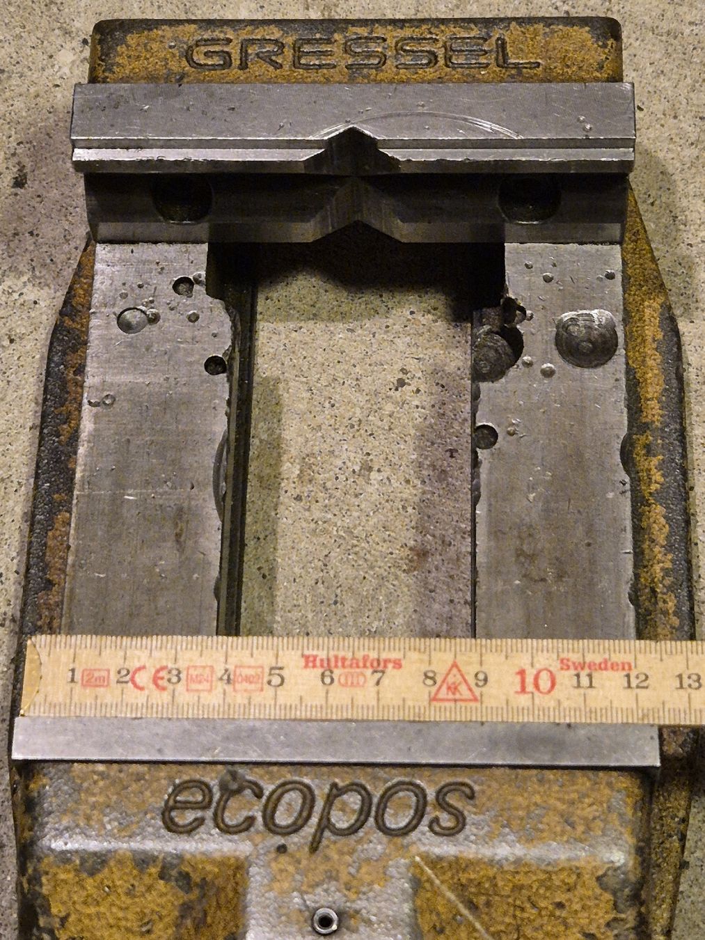 Gressel Tutti gli attrezzi: Gressel ecopos Schraubstock 125mm  – Usato da Weinfelden venduto da Sladjan68 6