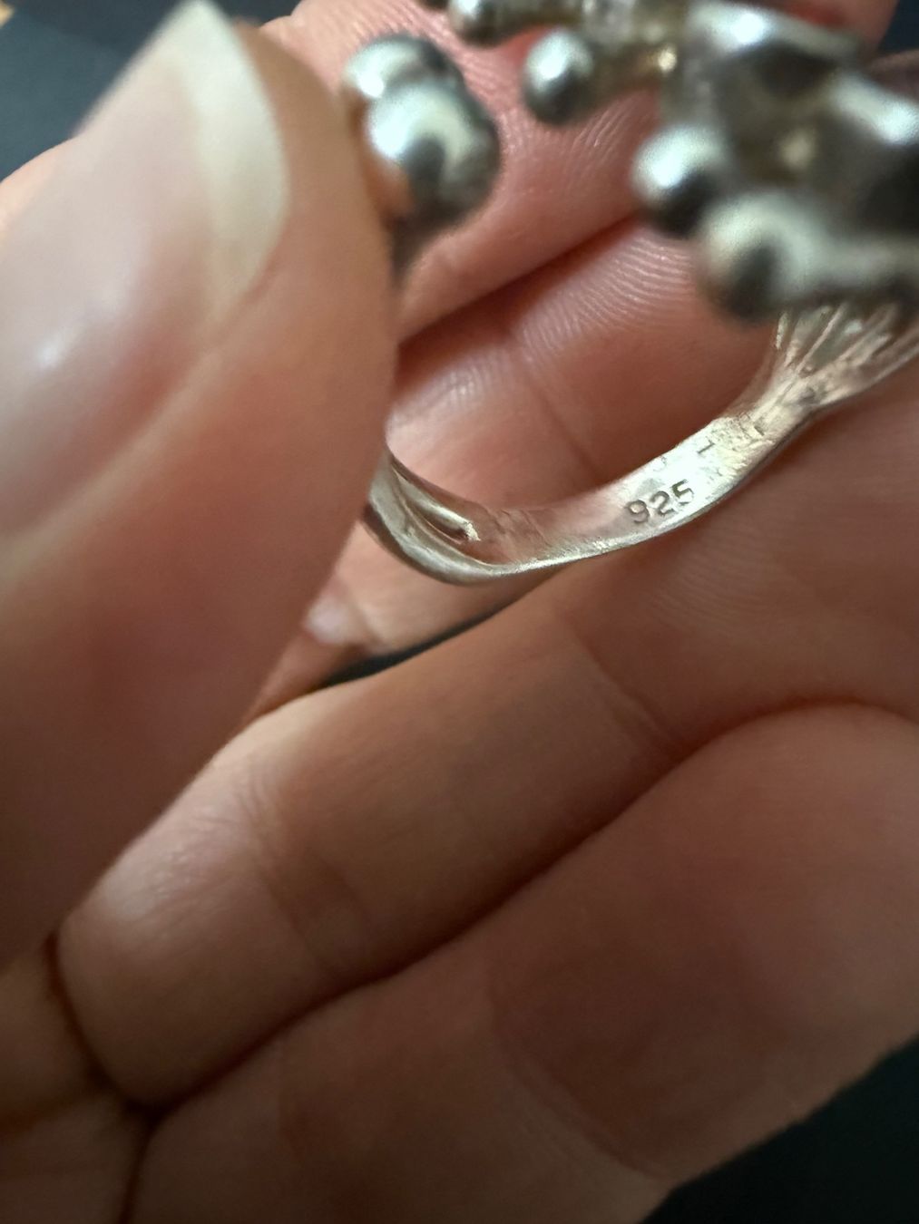 Bagues: Silber Ring mit Granat 925 – D'occasion à Spiegel b. Bern par Rogger72 3