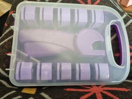 Set de perforatrices créatives avec mallette violet