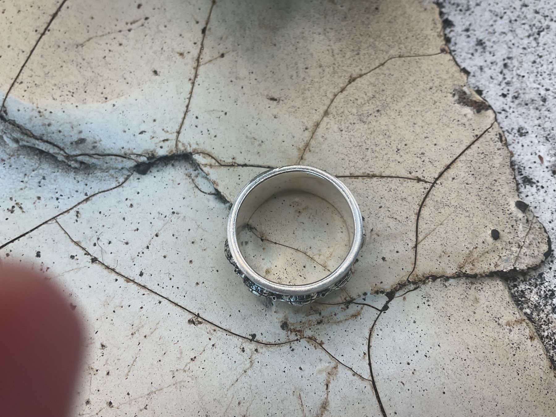 Anelli: Meditationsring in Sterlingsilber mit Schildkröten – Nuovo (secondo la descrizione) da Luzern venduto da S.Kern01 2