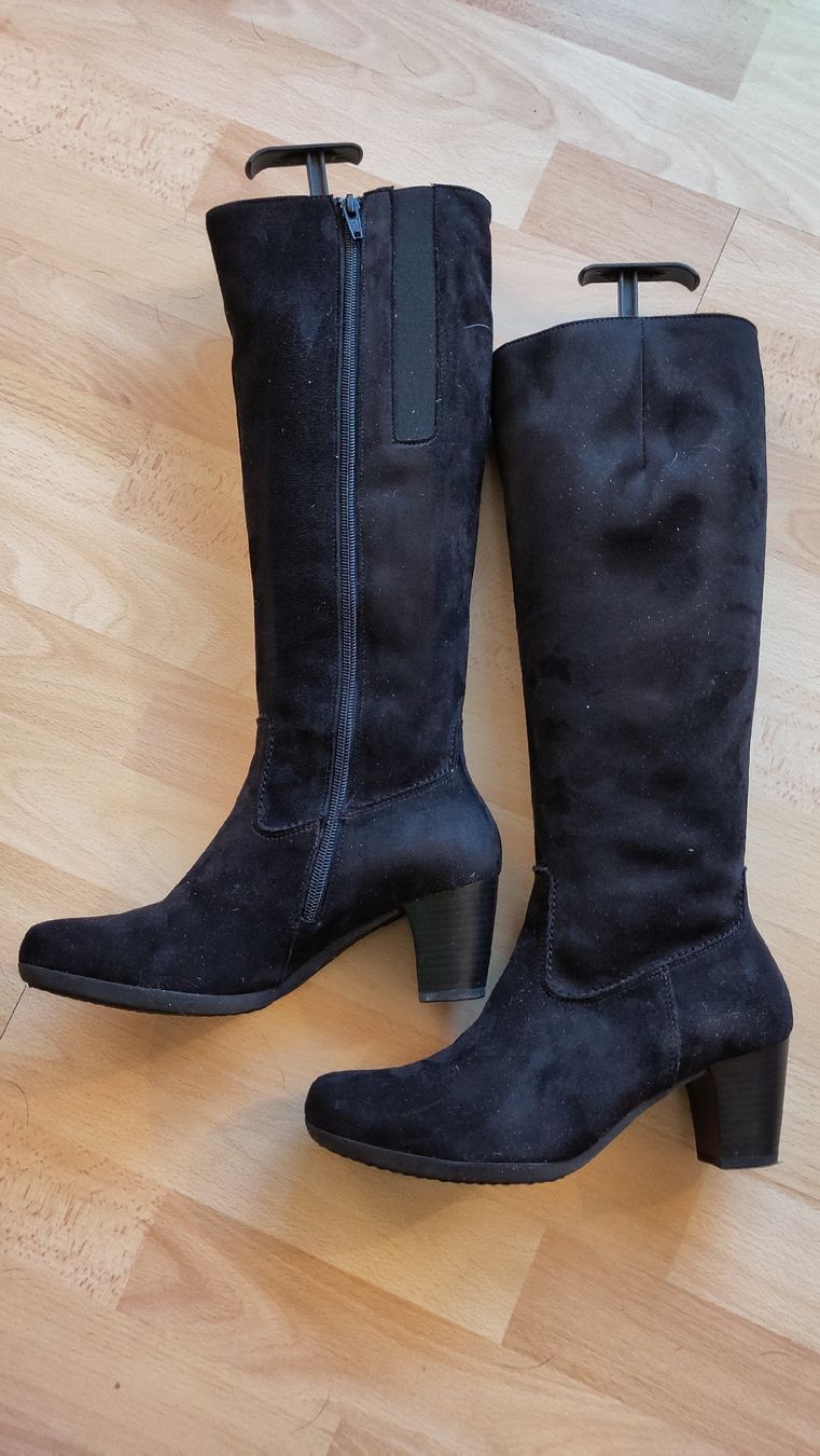 Gabor Chaussures femmes: Gabor Damenstiefel Gr. 38, schwarz – D'occasion à Bassersdorf par Narvik2000 1