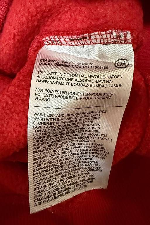 Maglioni & Felpe: Pullover Angelo Litrico, Rot, Grösse XL, 80% Baumwolle – Usato da Dübendorf venduto da sou_55nr 2