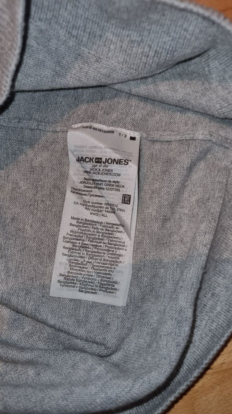 Jack & Jones Maglioni & Felpe: Pullover Jack & Jones Grösse L Damen grau – Usato da Wohlen AG venduto da stephanieAG 2