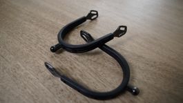 Sprenger Sporen Ultra Fit Extra Grip schwarz Black Edition