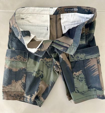 Volcom Stone Made Cargo Shorts – Military/Camouflage