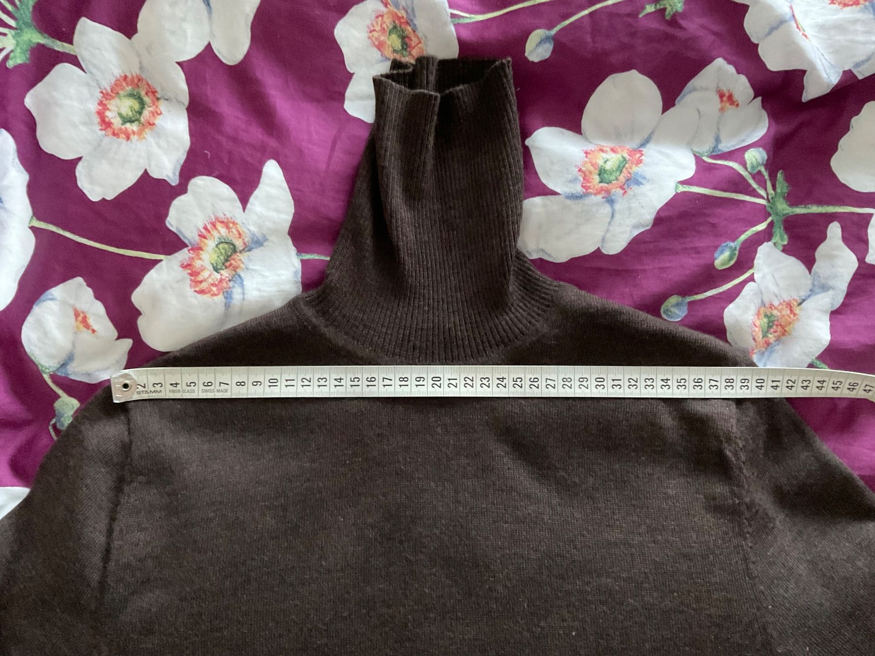 Pullover & Sweatshirts: MODISSA Merino Wolle Pullover Gr M Braun Rollkragenpullover – Gebraucht aus Urdorf von alda02 5