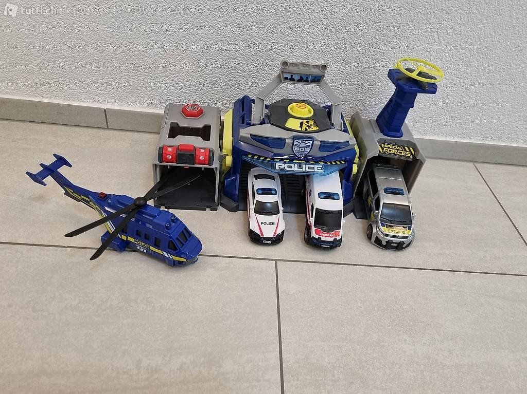 Giocattoli: Polizeistation und Autos – Usato da Niederwil SG venduto da Excentia 1