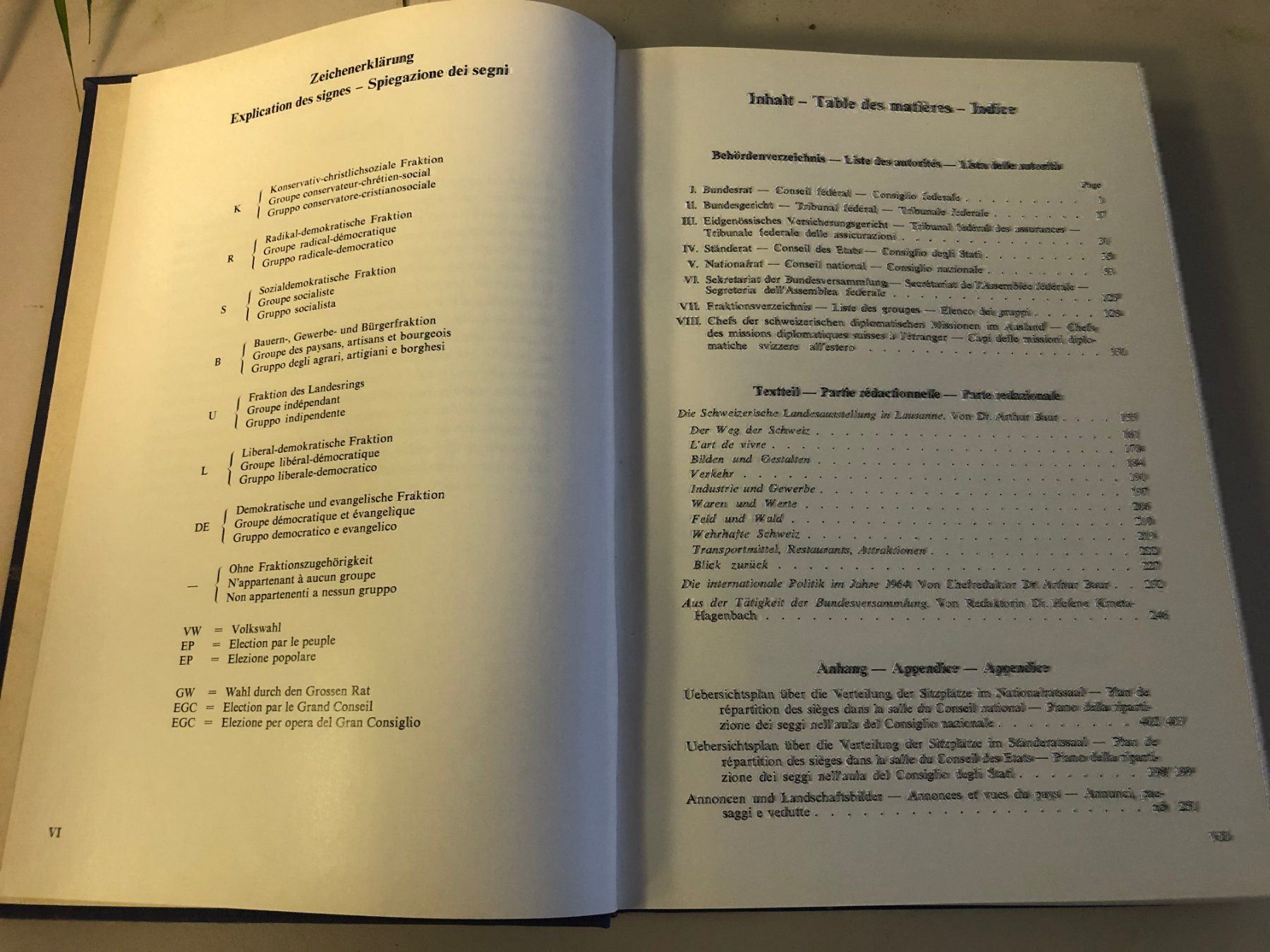 Livres: Jahrbuch der Eidgenössischen Behörden ! – D'occasion à Brügg BE par better14 4
