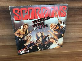 Gebrauchtes Scorpions World Wide Live 2 LP Album