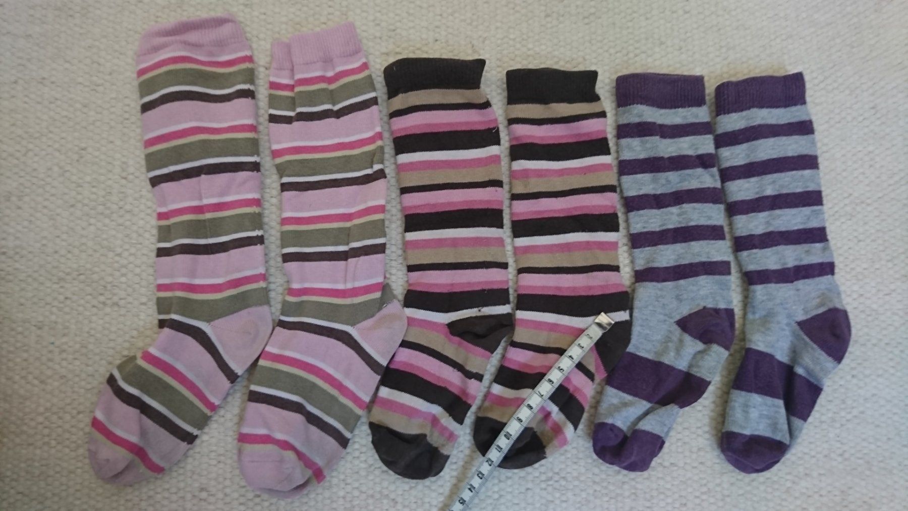 Calze per bambini: Kniesocken, 3 Stück, Gr. ca. 104 – Usato da Basel venduto da Bar08 1