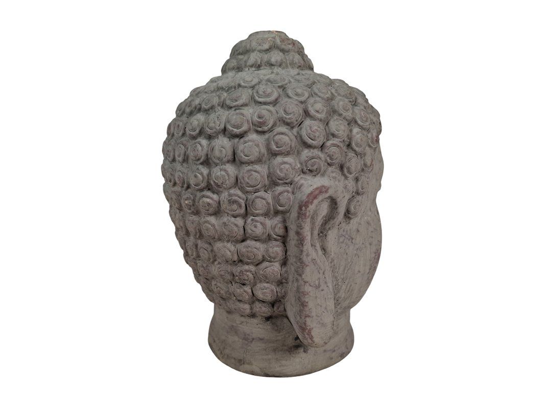 Sculture & Statue: Buddha-Kopf mit Antik-Finish – Usato da Wil SG venduto da Restwert_Wil 2