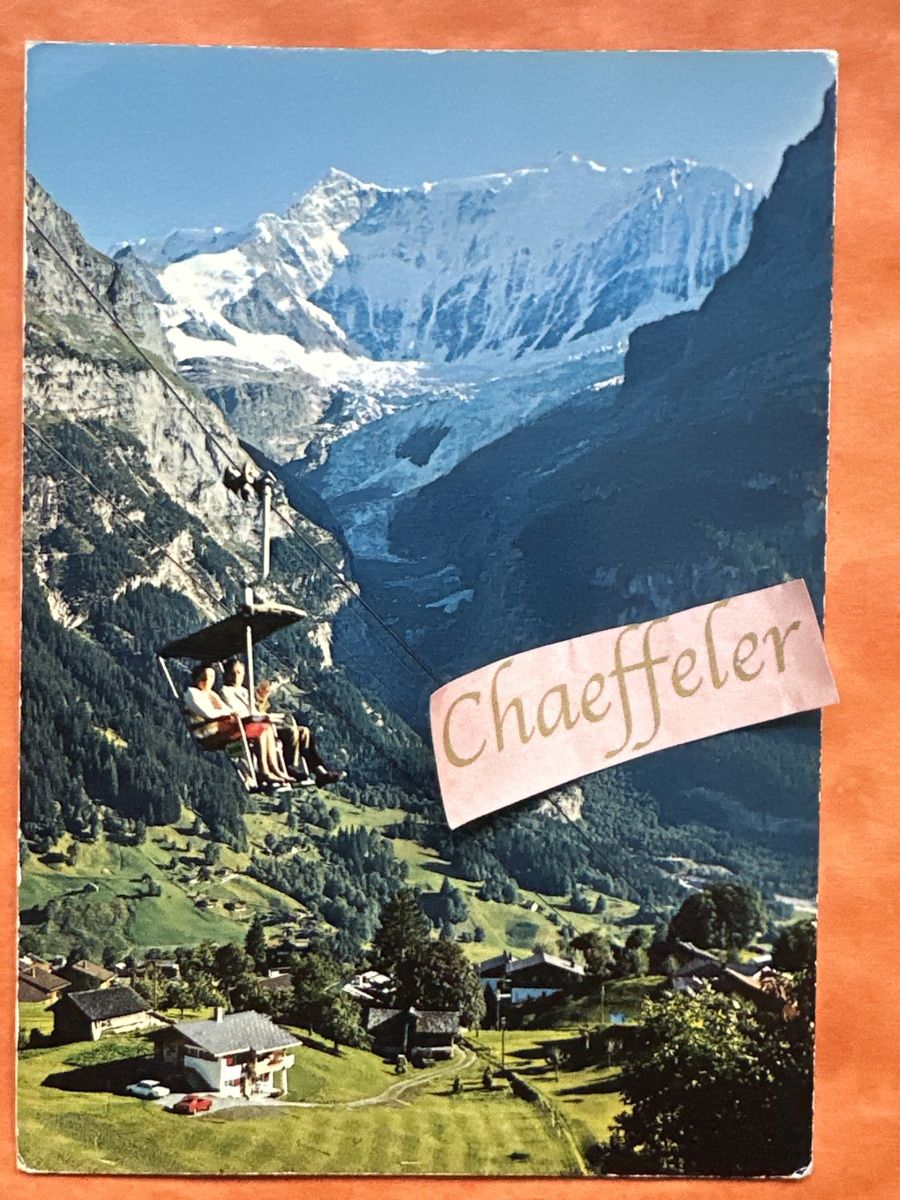 Cartoline postali: Alte Ansichtskarten Grindelwald Firstbahn 1970er Jahre – Usato da Zürich venduto da Chaeffeler