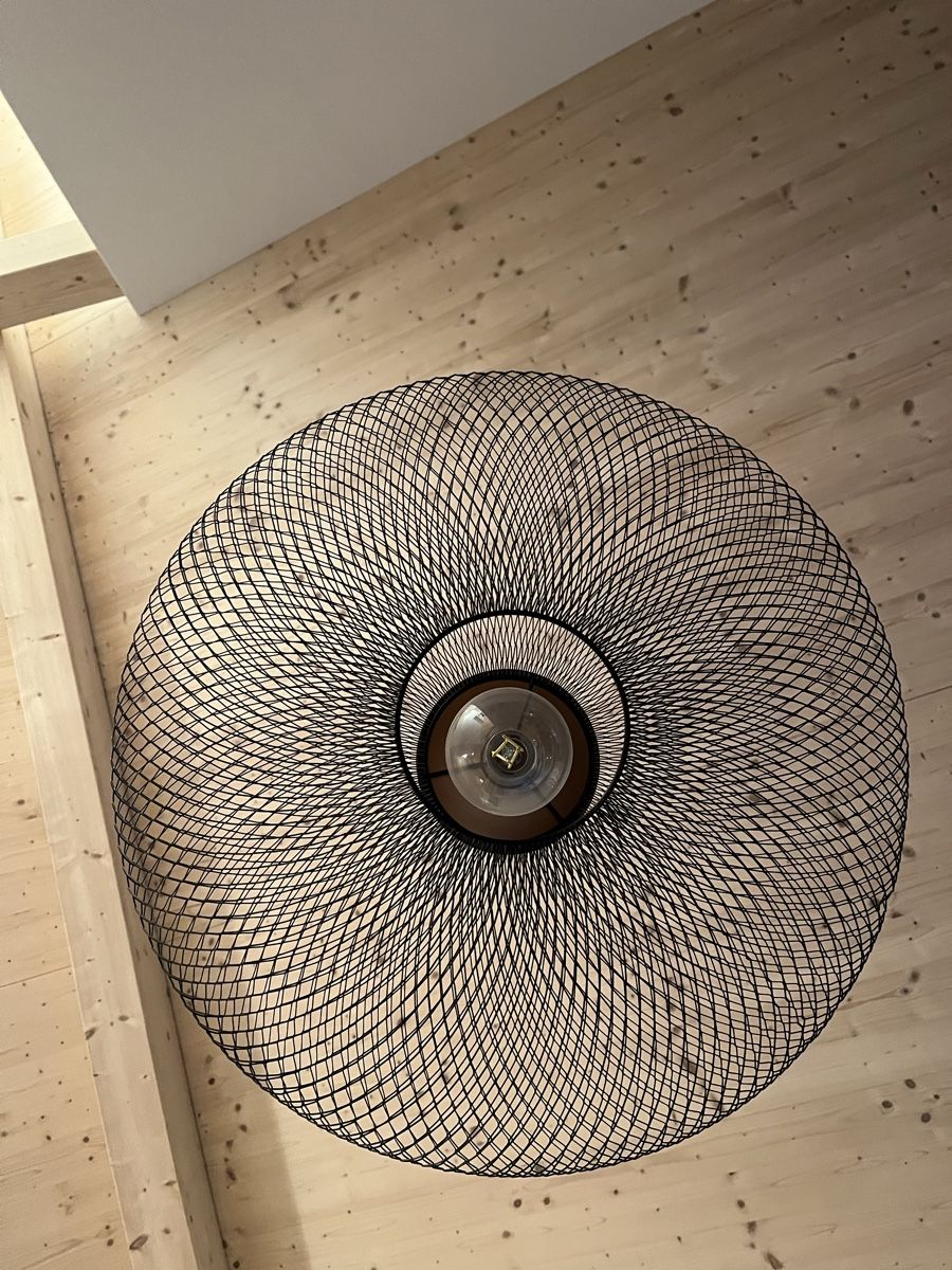 Lampade: Moderne Lampe Schwarz Netz-Design – Usato da Büttikon AG venduto da rosi27 1