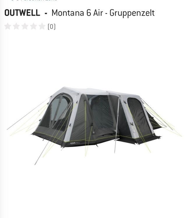 Outwell Zelte: Outwell Montana 6 Zelt – Gebraucht aus Bättwil von MurielSalome