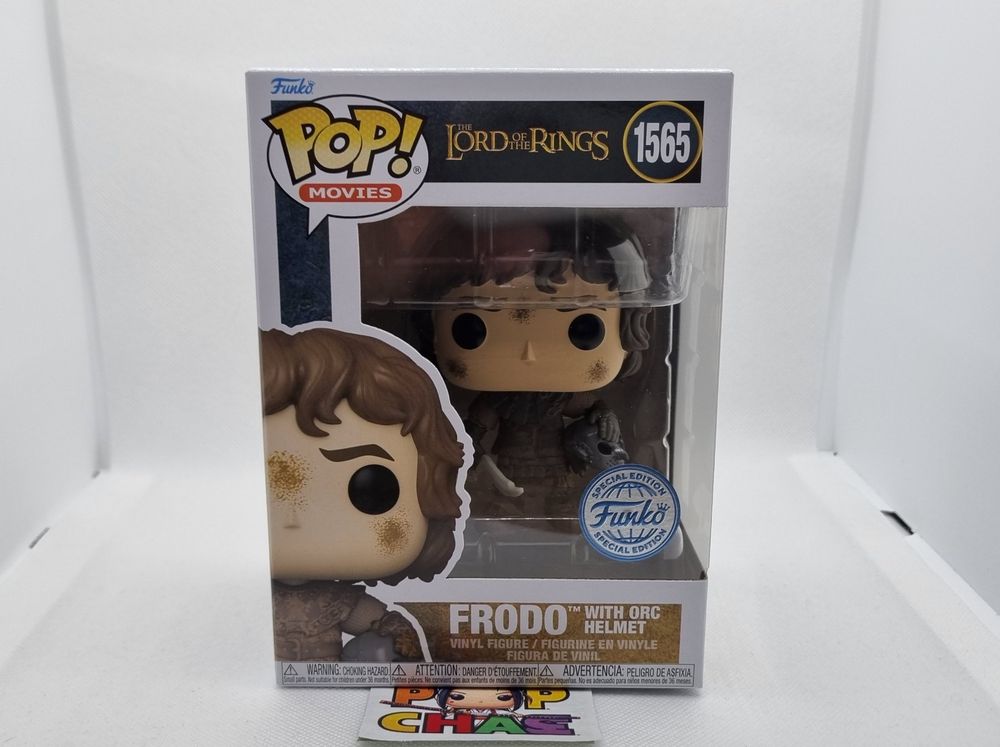 Funko POP! Lord of The Rings - Frodo with Orc Helmet (SE) (Neu (gemäss ...