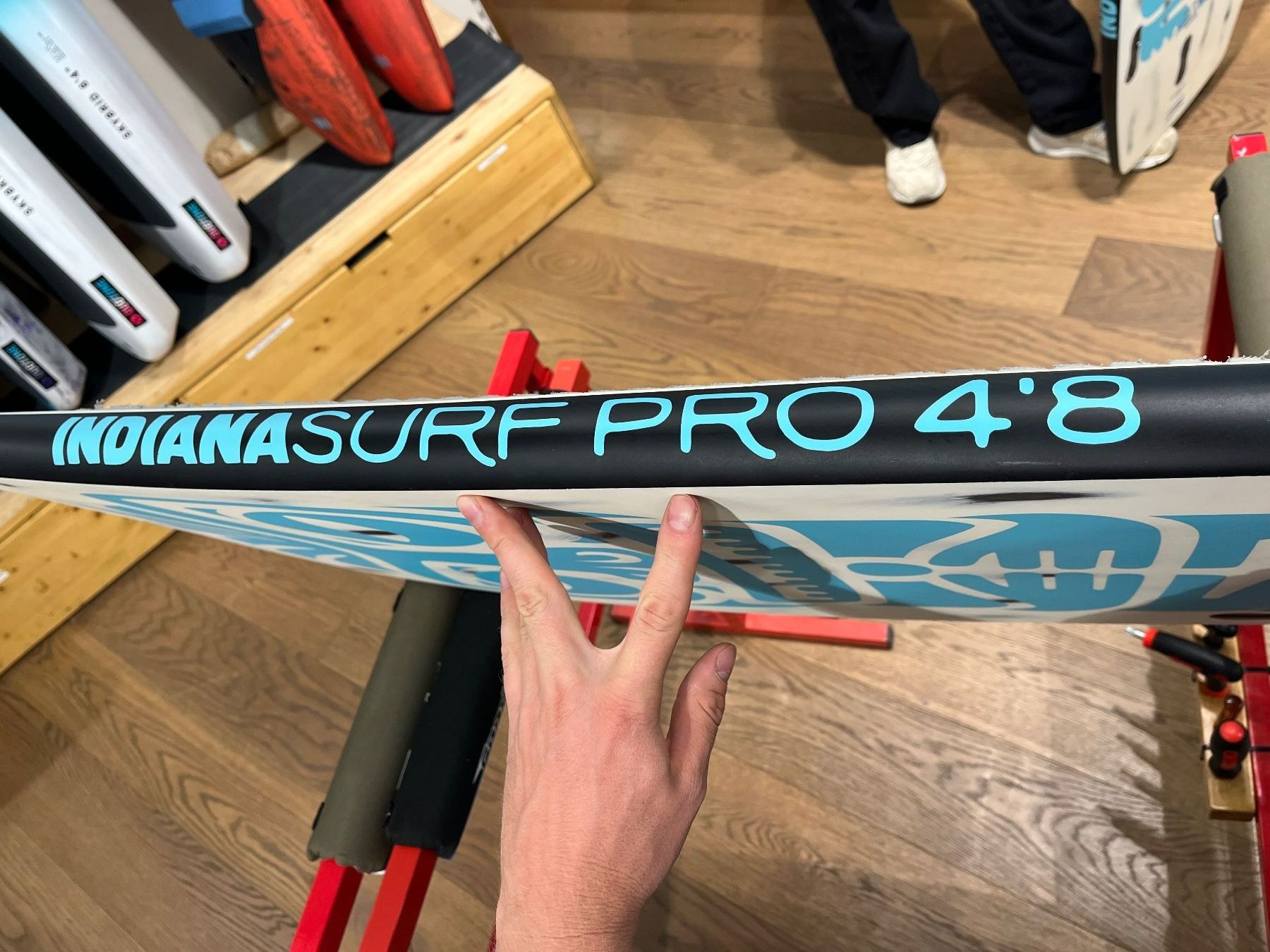 Indiana Tavole da surf e di nuoto: Indiana, Wakesurfboard Pro 4`8 – Nuovo e nell'imballaggio originale da Hinwil venduto da Sport-trend-shop 3