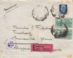 Zensurpost Italien-Schweiz 1942