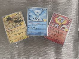 Trio promo MEP Articuno, Zapdos, Moltres