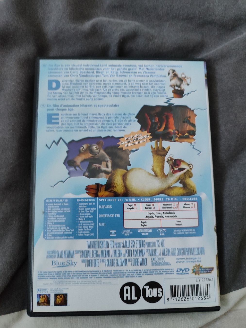 Tutti i DVDs: DVD L'Age de Glace – Usato da Vétroz venduto da mrcl01 2