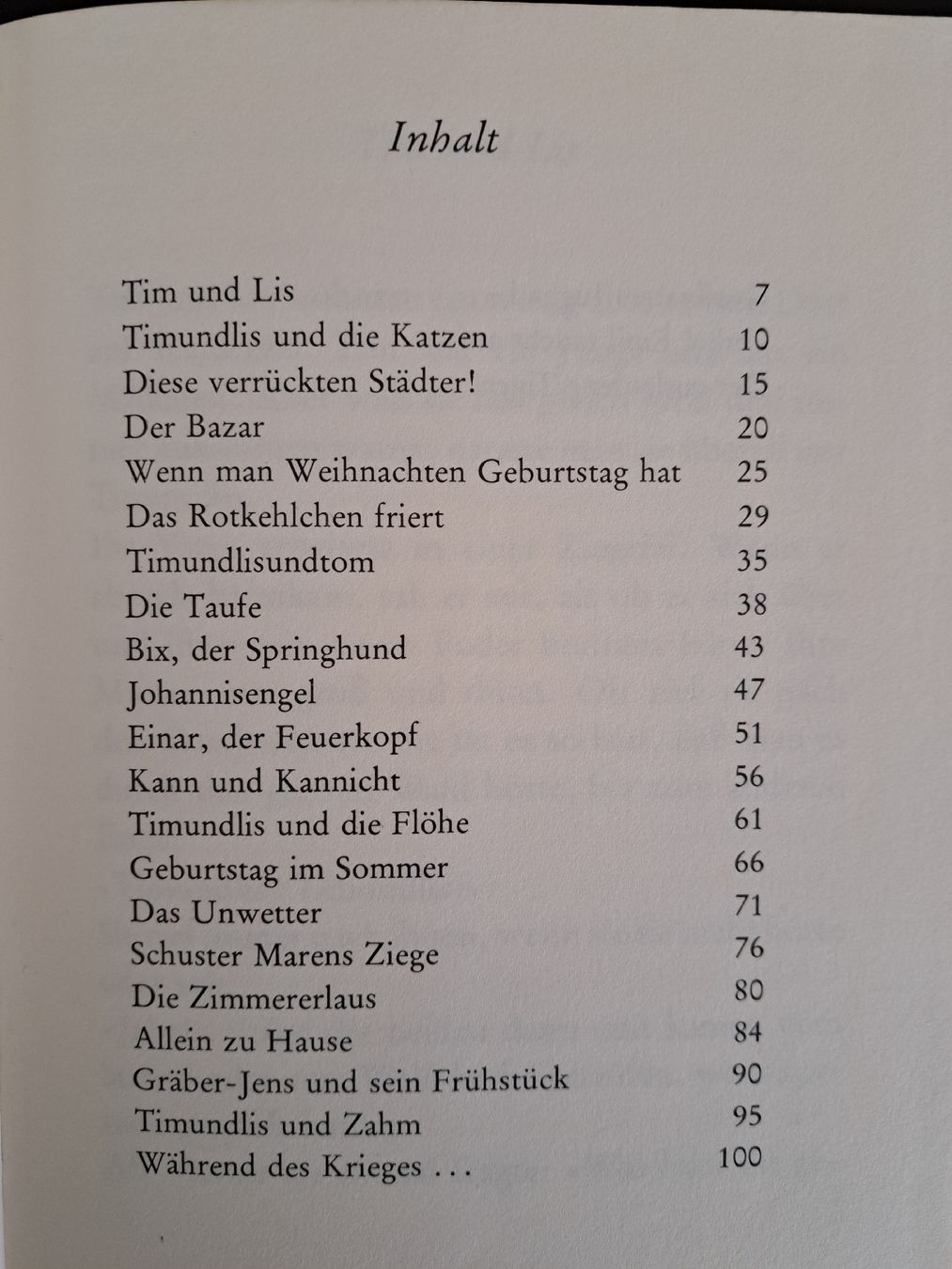 Libri: Kinderbuch•Timundlis•Cecil Bødker – Usato da Ottenbach venduto da Rasenmaeeher 3