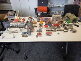 Modelleisenbahn Gebäude Konvolut diverse Häuser gebraucht