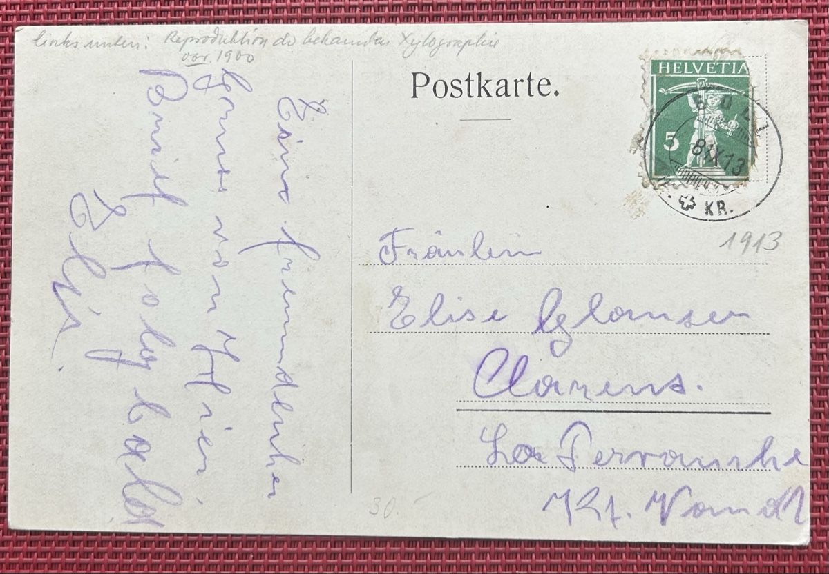 Cartoline postali: Gruss vom Dentenberg – Usato da Horw venduto da Tellbub 1