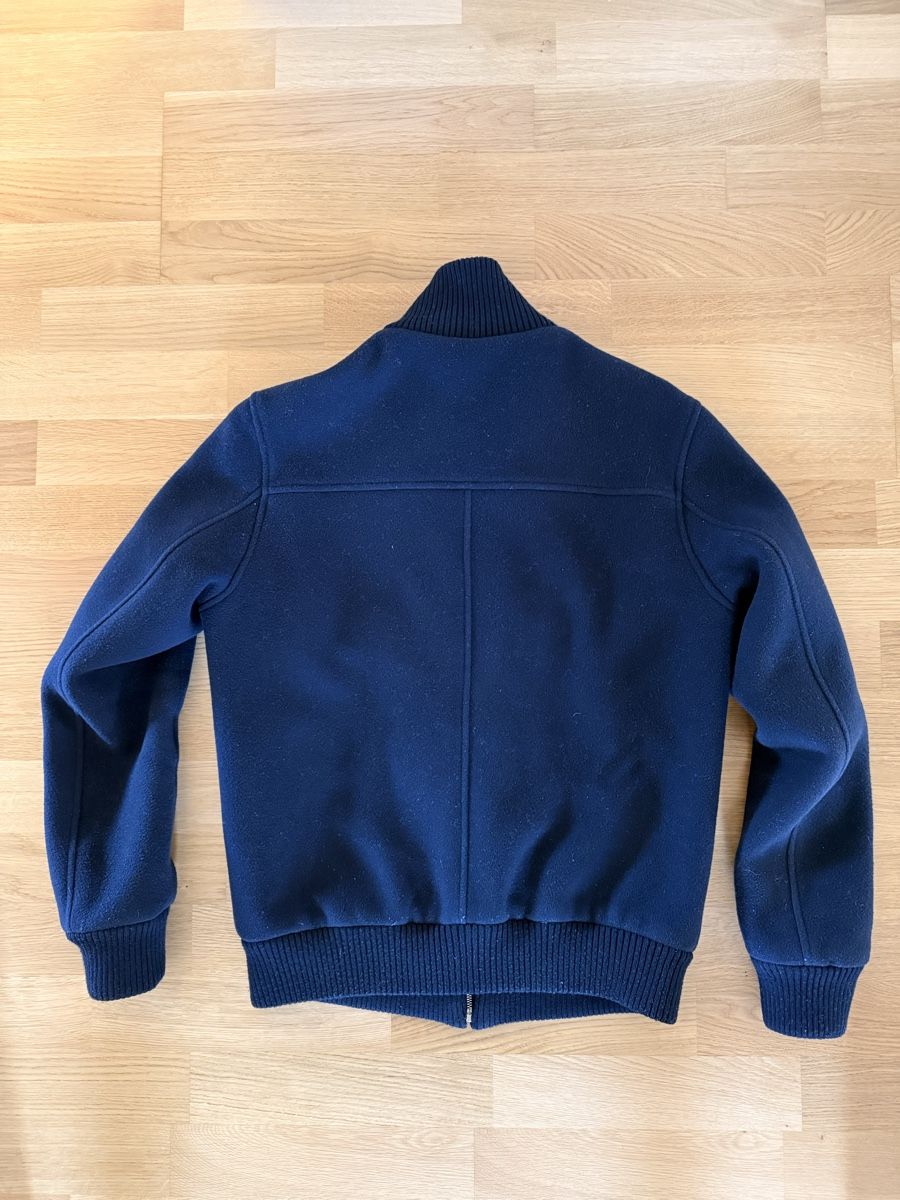 Sandro Giacche: Sandro navy blue wool zipped jacket – Nuovo (secondo la descrizione) da Zürich venduto da nic_zv8d 3