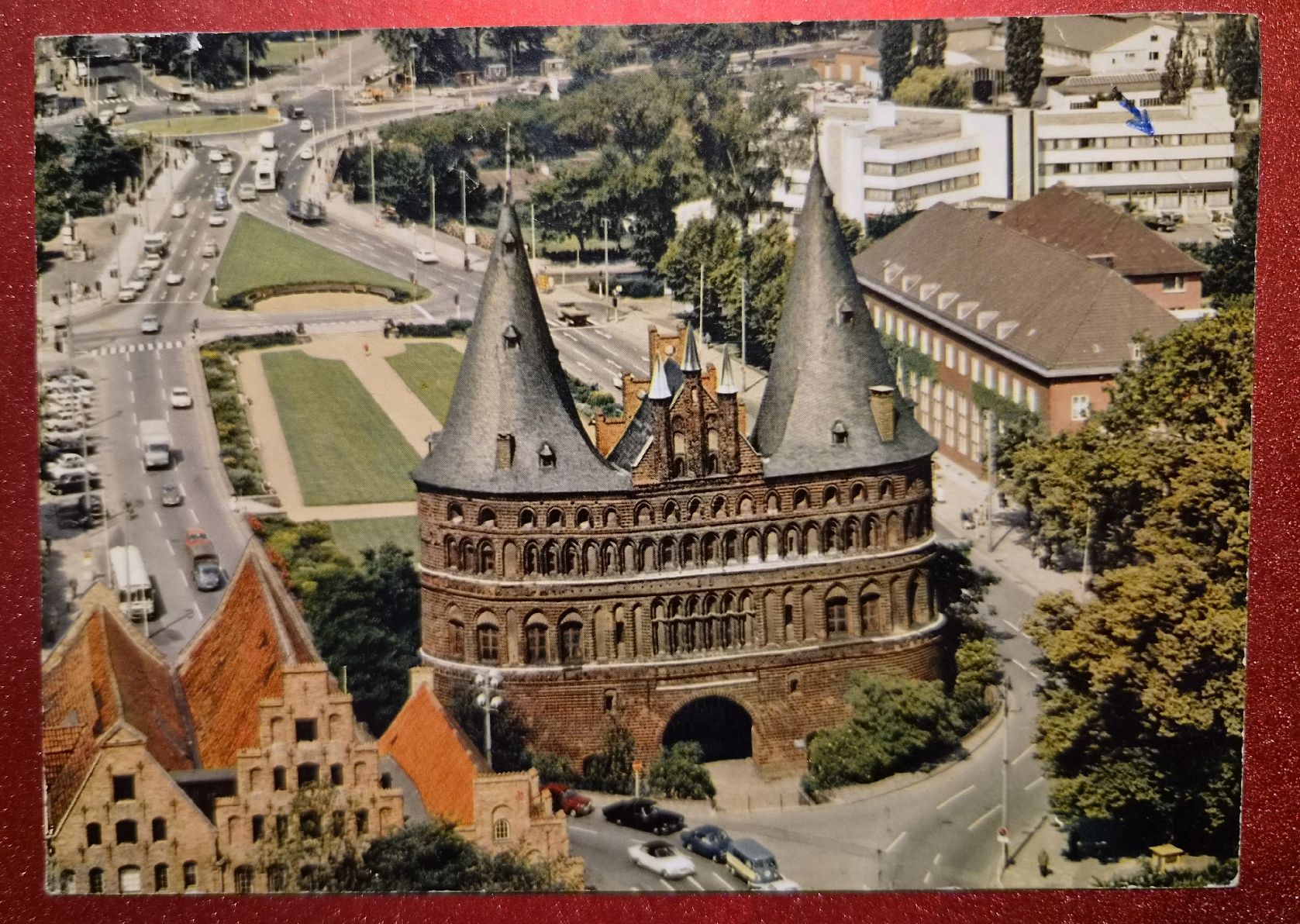 Cartoline postali: Lübeck Holstentor 1974 – Usato da Melchnau venduto da Arthurius