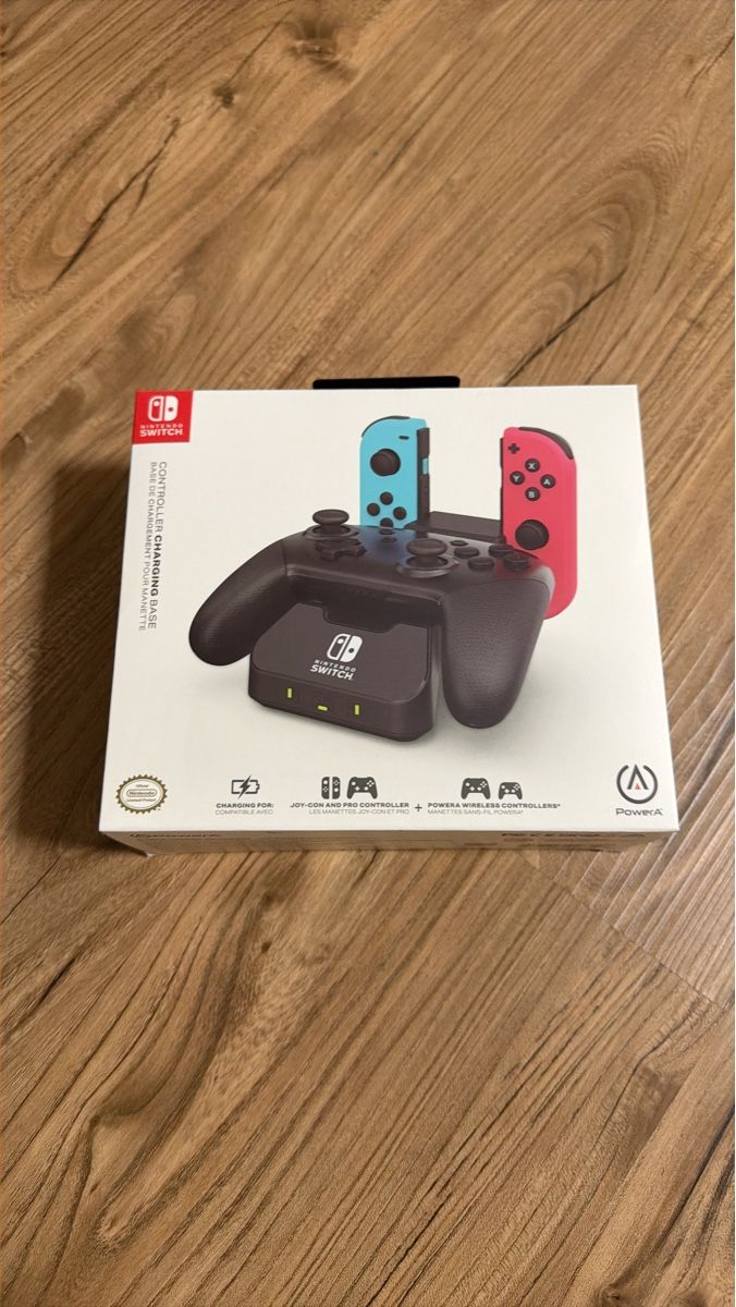 Nintendo Accus & piles: PowerA Nintendo Switch Controller Ladestation – Neuf avec emballage d'origine à Oftringen par HaMi91