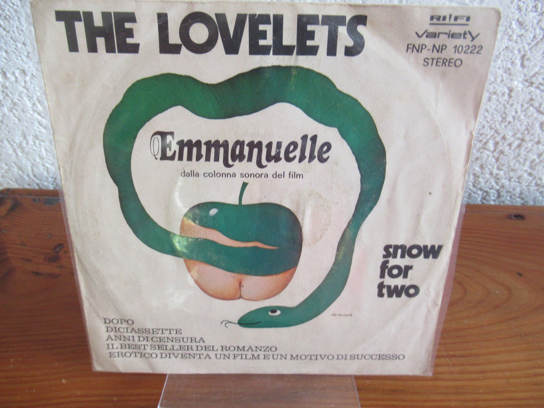 Dischi in vinile: THE LOVELETS - EMMANUELLE – Usato da Grône venduto da Mire01