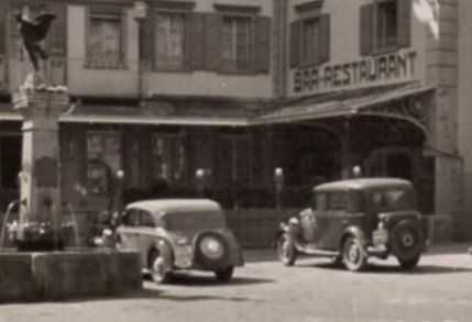 Cartoline postali: Brig  St. Sebastiansplatz 1941  ( Oldtimer ) – Usato da Aarau venduto da kufi44 1