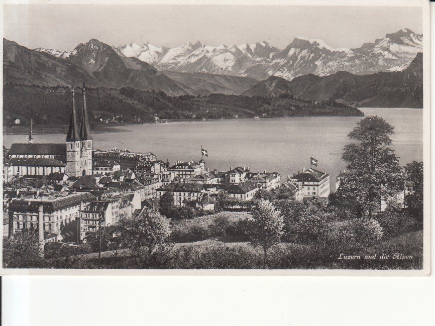 Cartoline postali: Luzern 1938 – Usato da Bürglen TG venduto da StampGraf