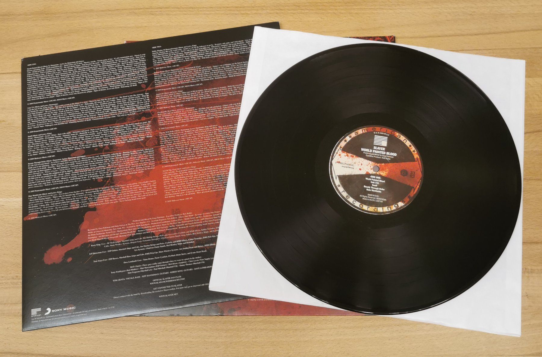 Schallplatten: SLAYER: World painted blood LP Original – Gebraucht aus Münchwilen TG von Swb 5